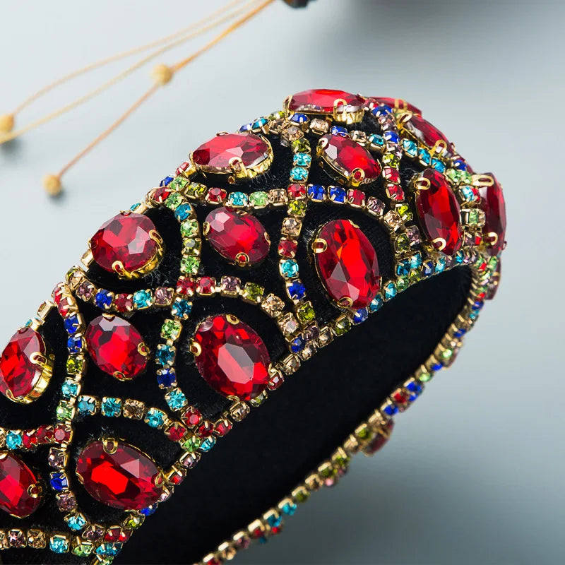 Regal Velvet Gem Circlet