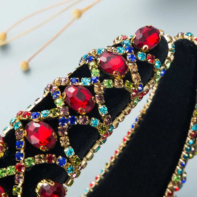 Regal Velvet Gem Circlet