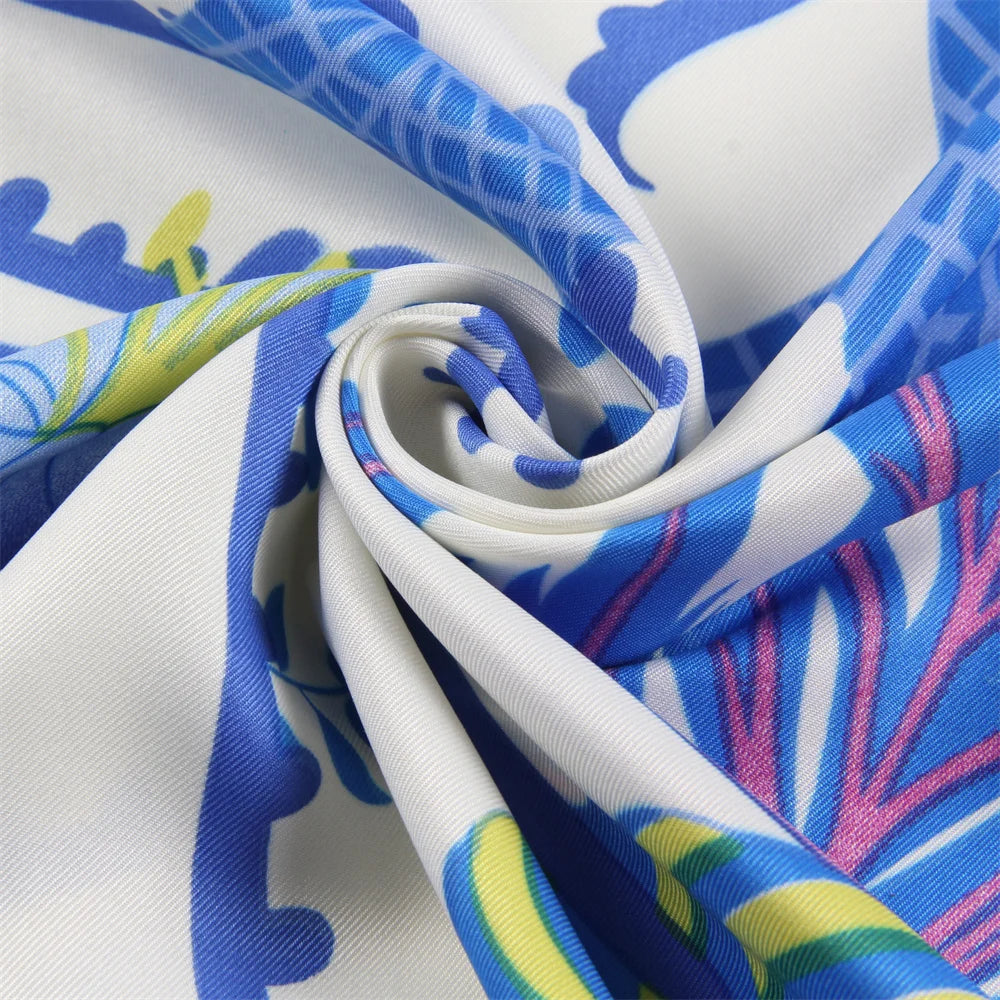 Azure Drift Scarf