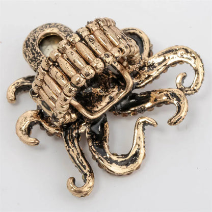 Octopus stretch ring antique