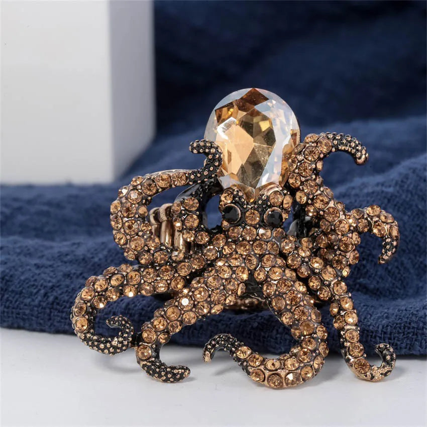 Octopus stretch ring antique