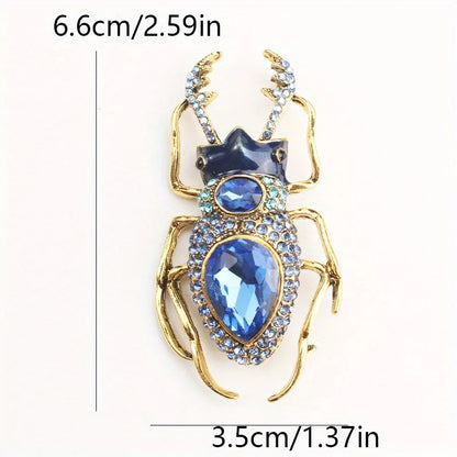 The Royal Scarab Brooch